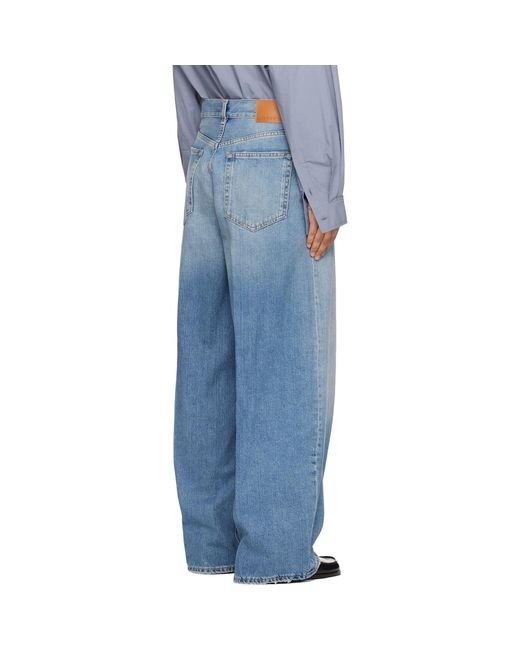 6397 Blue Roomy Jeans