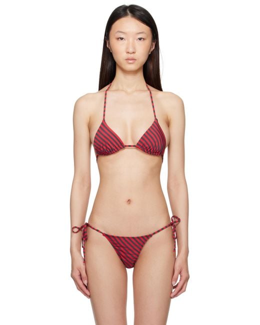 Paloma Wool Black Kineta Bikini Top