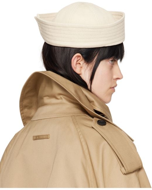 Ruslan Baginskiy Brown Off- Sailor Hat