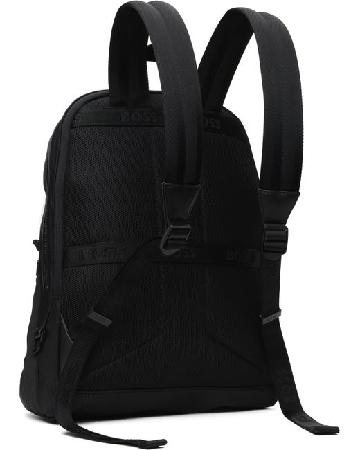 Sac À Dos Noir À Logo Gaufré Boss pour homme en coloris Black