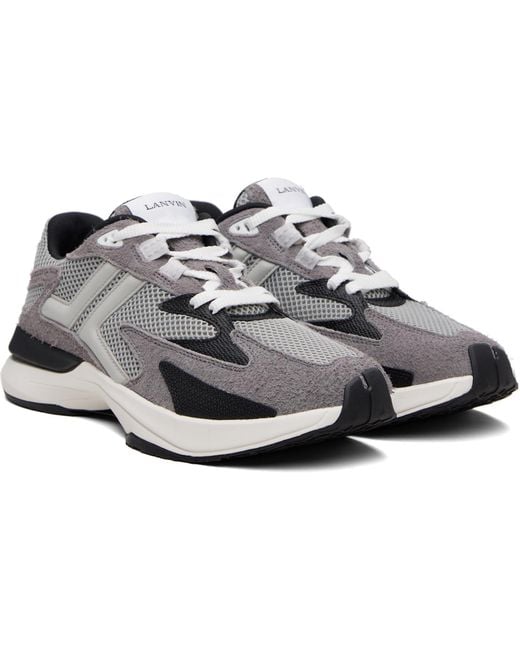 Baskets Jla Grises Lanvin pour homme en coloris Black