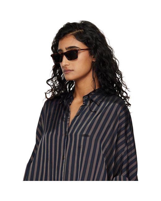Saint Laurent Black Sl 890 Betty Thin Sunglasses