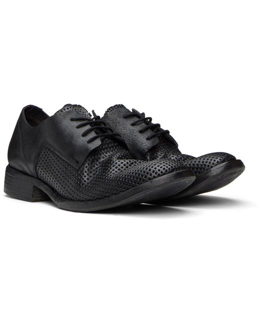 Boris Bidjan Saberi Black 'shoe 2.1' Oxfords for men