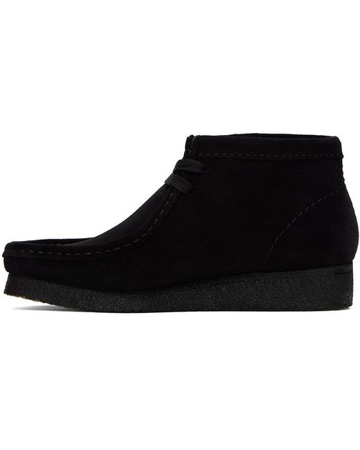 Clarks Black Wallabee Boots