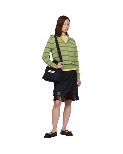 Marni Black Ew Tote