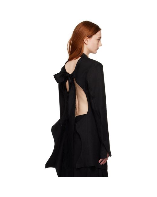 Niccolò Pasqualetti Black Vuoto Blazer