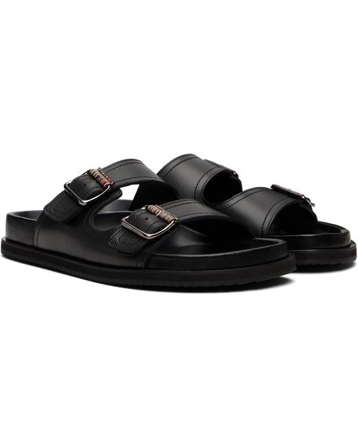 Paul Smith Black 'Malfa' Sandals for men