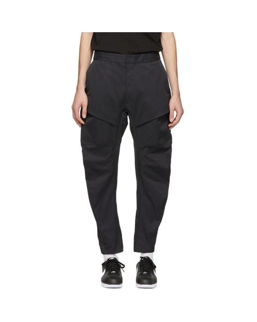Nike Synthetic Black Woven Tech Pack Cargo Pants for Men | Lyst