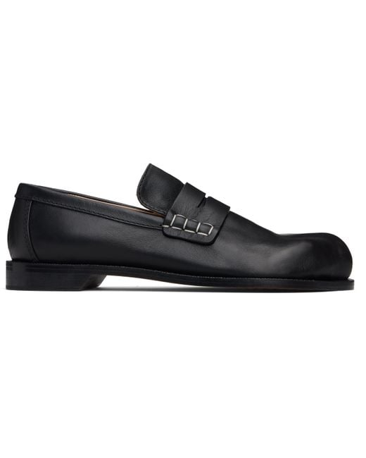 J.W. Anderson Black Paw Loafers