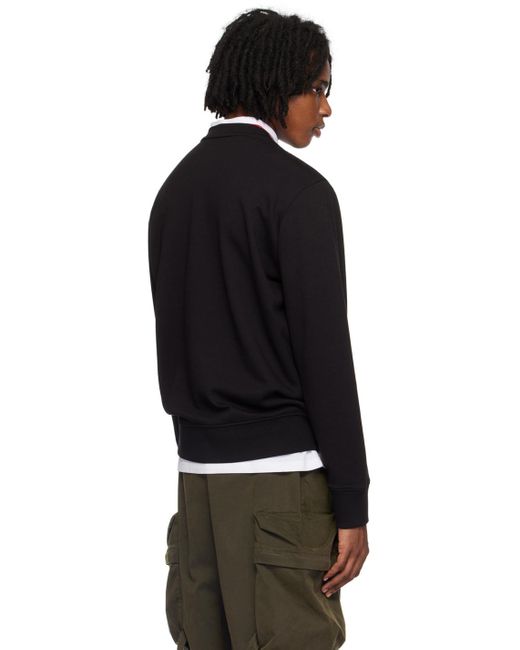Moncler Black Pocket Sweatshirt for men