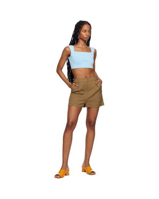 Sportmax Multicolor Blue Fulmine Tank Top