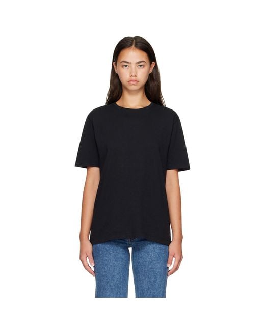 Khaite Black Mae T-Shirt