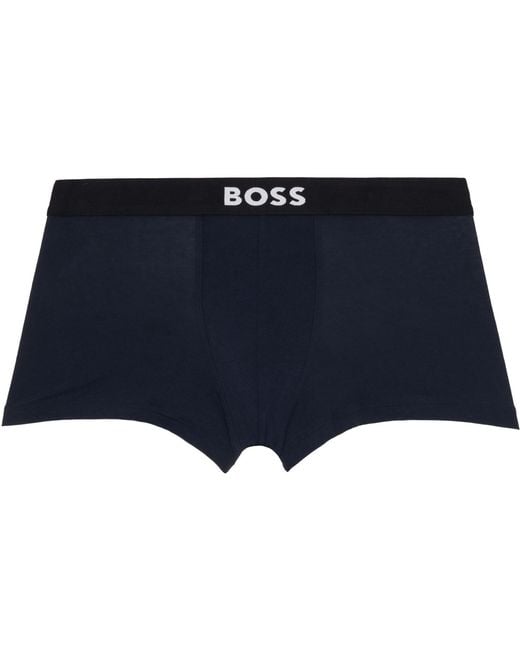 Boss Green Three-Pack Stretch-Cotton Boxer Briefs for men