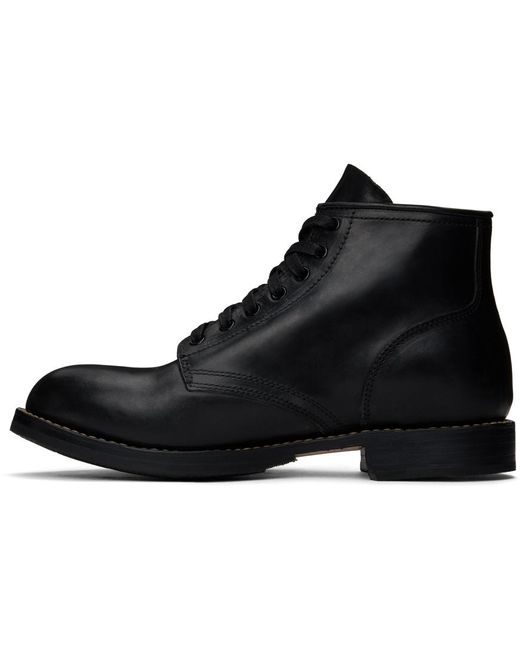 Visvim Black Brigadier-folk Boots for men