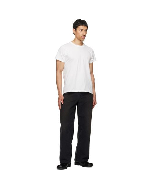 Second/Layer White Og T-Shirt for men