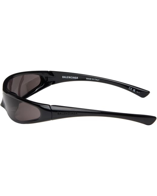 Balenciaga Ssense限定 ブラック Avant Premier Thin サングラス Black