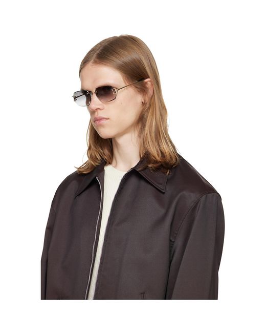 Cartier Black Classic C Motif Sunglasses for men