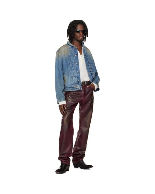 424 Blue Collection Trucker Denim Jacket for men