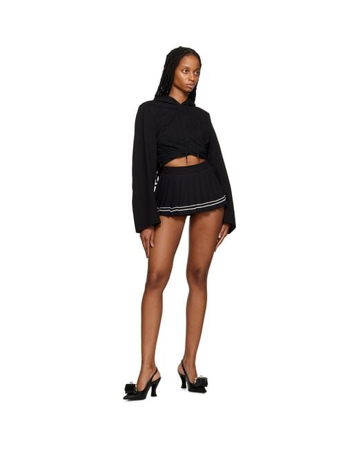 Pushbutton Black Boning Hoodie