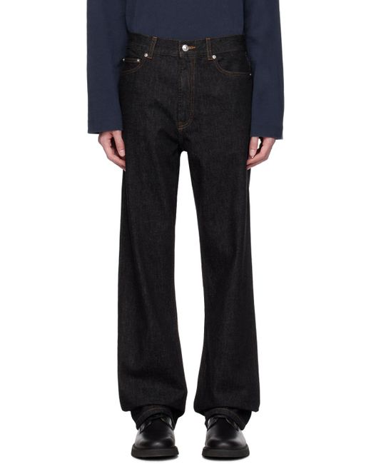 A.P.C. Black Jw Anderson Edition Willie Jeans for men