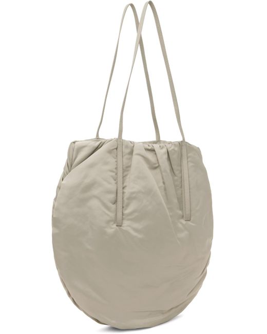 Low Classic Natural Shirring String Shoulder Bag