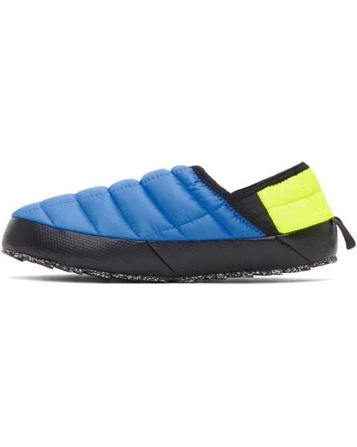 The North Face Blue Thermoball Traction Mule V Slippers for men