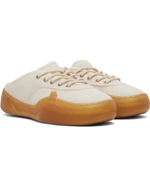 ERL Black Off- Camino Mule Sneakers
