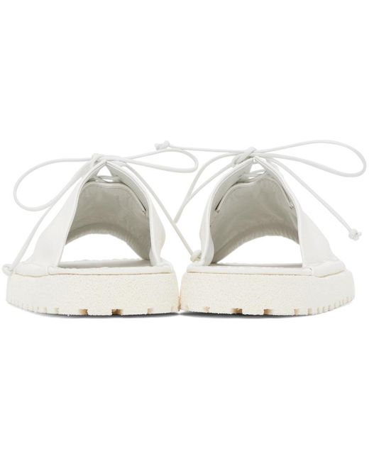 Marsèll Black White Gomme Sanpomice Sandals for men