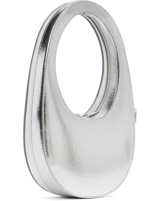 Coperni シルバー ミニ Swipe バッグ Gray