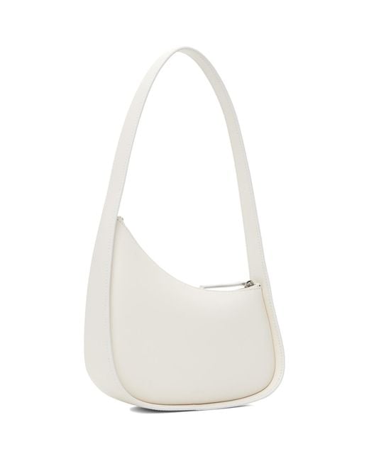 The Row White Off- Half Moon Bag