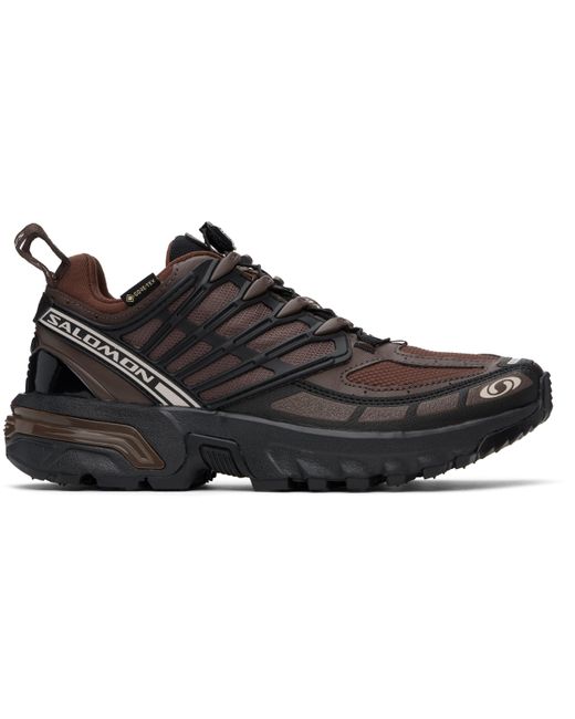 Baskets Pro Brunes En Gore-Tex À Technologie Agile Chassis System Salomon en coloris Black