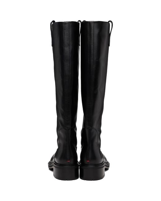 Aeyde Black Henry Knee-High Boots