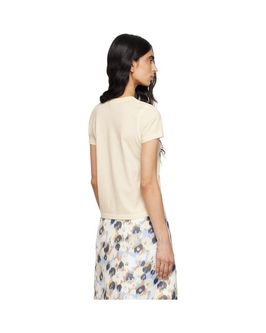 Marc Jacobs White Off- Sun Poster Femme T-Shirt