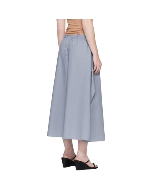 Baserange Black Decti Maxi Skirt
