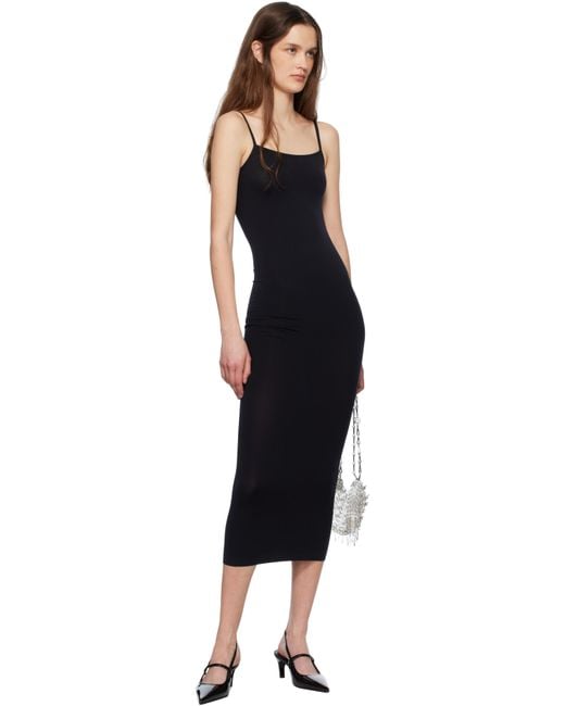 Wolford ブラック Strap Fatal マキシワンピース Black