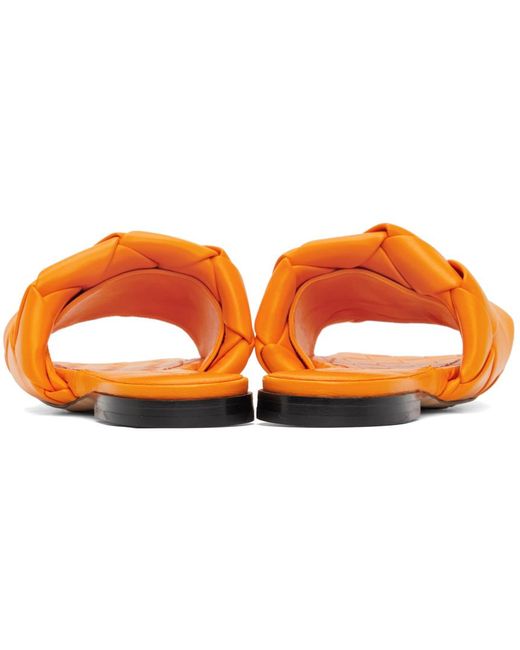 Bottega Veneta Black Lido Sandals