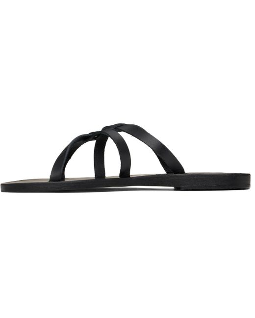 Ancient Greek Sandals ブラック Egopi サンダル Black