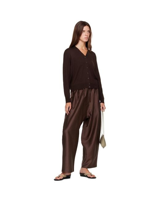 Cordera Brown Maxi Trousers