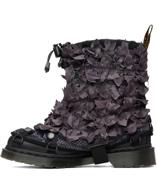 Dr. Martens Black Babylon Edition 1460 Pascal Gaitor Boots for men