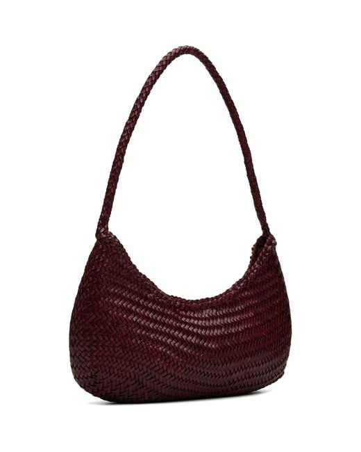 Dragon Diffusion Purple Burgundy Nova Luna Shoulder Bag