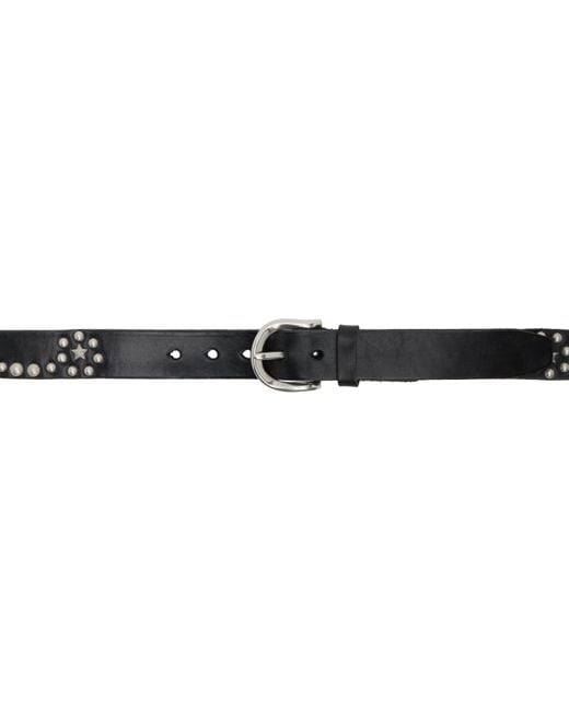 Our Legacy Black Star Fall Belt
