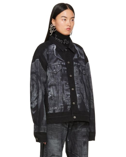 Jean Paul Gaultier トロンプルイユ デニムジャケット Black