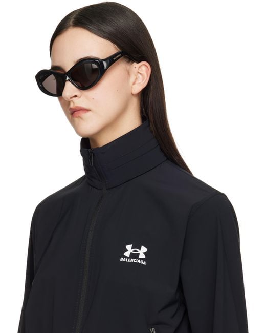 BALENCIAGA オービット キャットサングラス 大人気 Balenciaga ブラック Orbit キャットアイサングラス ブラック | Lyst