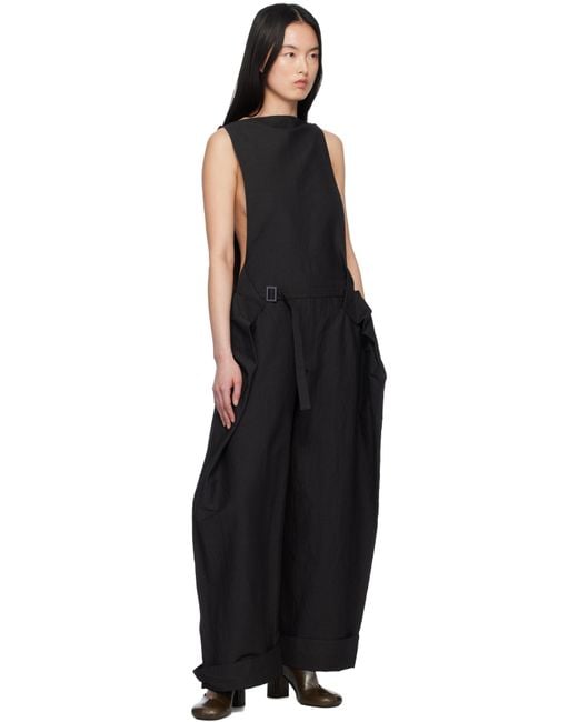 Issey Miyake Black Fold To Form Jumpsuit
