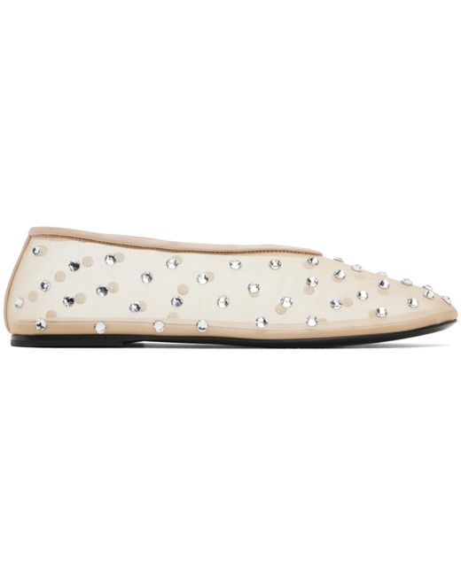 Khaite Black 'The Marcy' Ballerina Flats