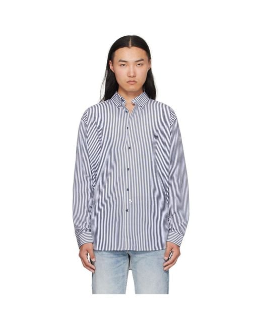 Ksubi Purple Ksignature Ls Shirt for men