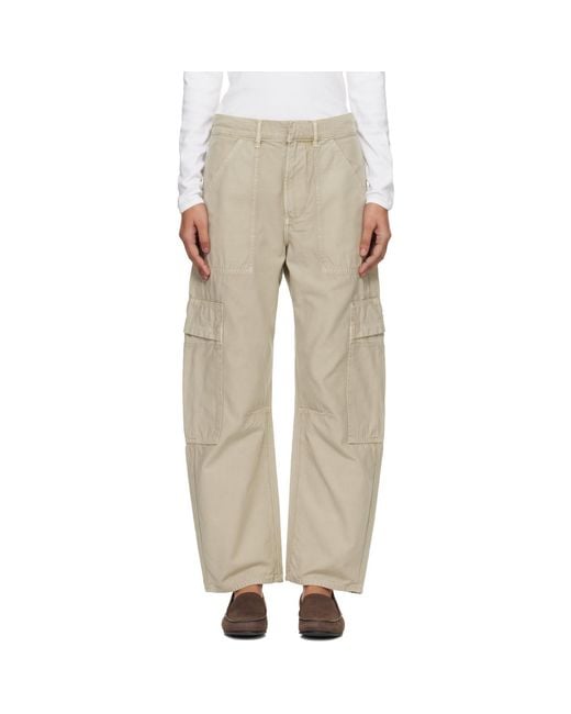Citizens of Humanity Natural Marcelle Cargo Pants