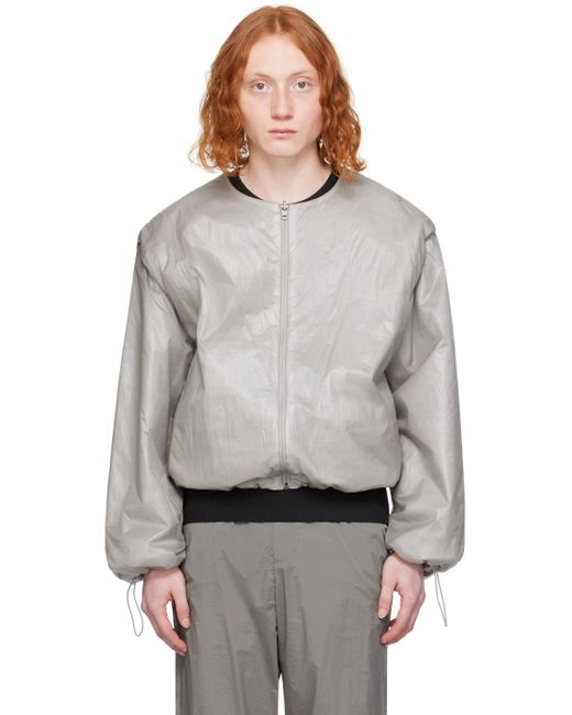 Amomento Gray Reversible Jacket for men