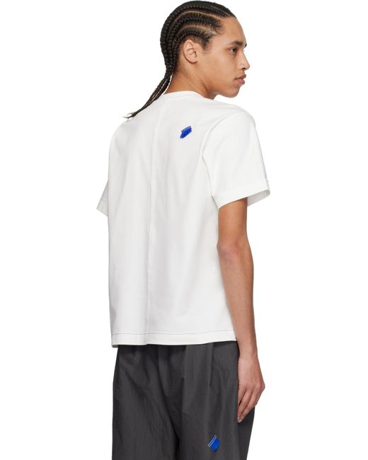 メンズ Adererror ホワイト Product. 37 Tシャツ White
