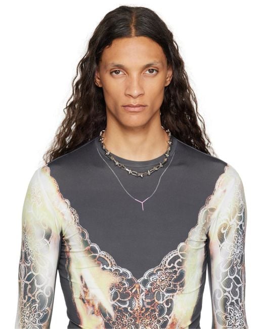 JUSTINE CLENQUET】シルバー Frankie ネックレス （20%OFF